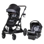 Baby Trend Morph Single To Double Modular Travel System And Car Seat, Dash Black. Fixed Price $409.99.