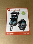Baby Trend Travel System Stroller Car Seat Optic Teal TJ75B74B Tray. Fixed Price $197.00.