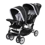 Baby Trend Sit N' Stand Double Stroller- Black & White. Fixed Price $289.00.