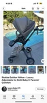 Stokke Xplory Beige Gray Stroller Adjustable Handles Forward/rear Facing Single. Fixed Price $350.00.