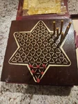 Vintage 1940'S Chung Peg Travel Book Games Complete. Fixed Price $11.99.