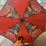 Disney Cars Lightening Mcqueen Kids Umbrella Unisex Red Pixar Vintage. Fixed Price $20.00.