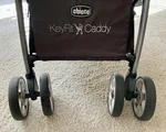Chicco Keyfit Caddy Stroller - Replacement Front Wheels. Silver Double. Fixed Price $29.99.