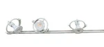White 3 Light Orbit Double Gimbal Heads Track Kit. Fixed Price $59.99.