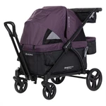 Baby Trend Navigator Plus 2-IN-1 Foldable Stroller Wagon With Canopy, Dash Plum. Fixed Price $299.99.
