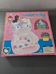 New 1999 Sanrio Hello Kitty Inflatable Chair Flowers Pink White. Fixed Price $149.99.