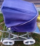 Vintage 1990S Emmaljunga Viking Carriage Pram Baby Stroller Made Sweden. Fixed Price $199.95.