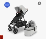 K Uppababy Vista V2 Stroller ($2399 Value) Used /great Condition "no Stains". Fixed Price $949.87.