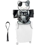 Toddler Travel Suitcase Seat With Anti-slip Rope,ride On For Kids. Fixed Price $29.99.