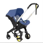 Blue Compact 4-IN-1 Baby Stroller & Car Seat Travel System For Newborns. Fixed Price $435.00.