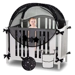 Joinsi Baby Safety Crib Tent Keep Infant From Climbing Out, Pop-up Canopy. Fixed Price $64.95.