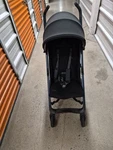 Uppababy G-luxe Lightweight Black Folding Five-point Harness Stroller. Fixed Price $155.00.
