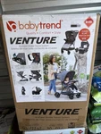 Baby Trend Venture 4-WHEEL Stroller Travel System With Infant Car Seat Compact. Fixed Price $125.00.