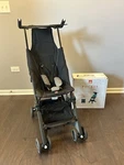 Gb Pockit Compact Travel Stroller Black Lightweight Folding Umbrella Mesh Basket. Fixed Price $100.00.