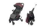 Evezo Channy Lightweight 'n' Go Folding Travel Stroller- Gray (dusty Rose). Fixed Price $168.77.