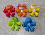 Infantino Snap & Pop Pals 5 Linkable Animal Figures (6+ Months). Fixed Price $8.00.