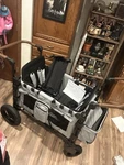 Keenz Xc 2.0 Luxury Comfort All-terrain Passenger Stroller Wagon Grey New. Fixed Price $548.00.