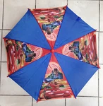 Disney Cars Lightning Mcqueen Boys Red And Blue Umbrella. Fixed Price $19.99.