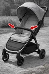 Baby Jogger City Tour 2 Single Belly Bar Brand New Box, Black. Fixed Price $21.16.