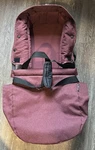 Baby Jogger City Select Bassinet Kit With Pram Blanket Port Wine. Fixed Price $145.00.
