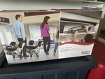 Britax Seat Travel Cart S840500 Adjustable Foldable Fits Airplane Bin Nib. Fixed Price $65.00.