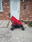Mia Moda Compagno Rosso Standard Double Seat Stroller. Fixed Price $180.00.