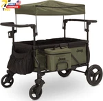 Jeep Deluxe Wrangler Stroller Wagon With Cooler Bag And Parent Organizer By Delt. Fixed Price $611.48.