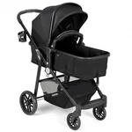 2-IN-1 Foldable Pushchair Newborn Infant Baby Stroller-black Color:. Fixed Price $183.48.