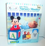 Mickey Mouse Nursery Baby Monitor & Night Light Disney Safety First New Cpics. Fixed Price $34.24.