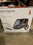 Allen Sports T2-R Deluxe 2-CHILD Bicycle Trailer Red. Fixed Price $169.99.