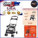 Snap Go Ex Infant Seat Carrier Foldable Stroller Black With 2 Cup Holders. Fixed Price $146.09.