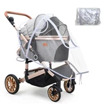 Pet Stroller Rain Cover Waterproof Windproof Weather Protection For Dog & Cat. Fixed Price $18.99.