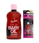 Vacation Baby Oil Spf 30 & Air Freshener Bundle, Hydrating Nourishing, Mine.... Fixed Price $41.33.