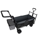 480LBS Foldable Wagon With Canopy, Push Handle &all-terrain Wheels, Large Utilit. Fixed Price $162.99.