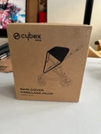 Cybex Gold Gazelle Stroller Rain Cover, Transparent & Black - New Zealand. Fixed Price $65.00.