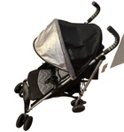 Summer Infant 3D Lite Stroller Black With Hood Locking Wheels Padded Working. Fixed Price $75.00.