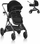 Pivot Xpand Modular Stroller - Stylish Ayrshire Black Design. Fixed Price $733.99.