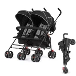 Volgo Twin Umbrella Stroller Black, Lightweight Double For Infant &. Fixed Price $244.99.