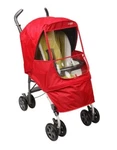 Manito Elegance Alpha Stroller Weather Shield Rain Cover Red Protective Seal New. Fixed Price $29.99.