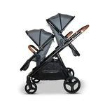 Venice Child Ventura Single Double Stroller & 2ND Toddler Seat, Shadow. Fixed Price $699.99.