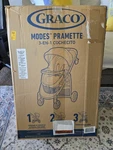 Graco Modes Pramette 3-IN-1 Travel System Stroller Black Single Rubber Tires. Fixed Price $215.00.
