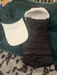 Uppababy Cozyganoosh Stroller Cover Footmuff Jake Black Complete W Storage Bag. Fixed Price $89.00.