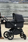 Bugaboo Fox 3 Complete Stroller. With Bassinet, Seat + Accessories. Black. Fixed Price $1000.00.