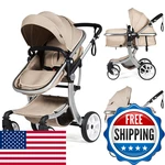 Baby Joy 2-IN-1 High Landscape Stroller Reversible Bassinet Reclining. Fixed Price $263.78.