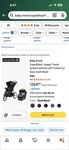 Baby Trend Expedition Jogger Travel System With Ez-lift Infant Car Seat.. Fixed Price $185.00.