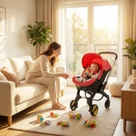 High-view Convertible Baby Stroller Reversible Toddler Seat Lightweight. Fixed Price $259.88.