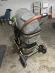 Blahoo Gray Gold Pushchair Stroller Single Reversible For Infant Toddler. Fixed Price $75.00.
