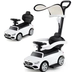 Mercedes Kids Ride-on Push Car White W/ Steering Wheel. Fixed Price $80.99.