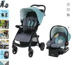 Graco Verb Travel System Includes Stroller And Snugride 30 Infant Seat. Fixed Price $199.55.