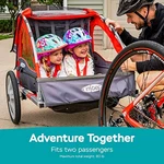 Instep Sync And Take 2 Bike Trailer For Kids, Single Double Seat Options. Fixed Price $158.13.